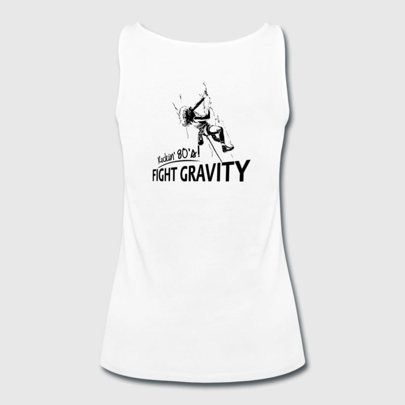 80s Climbing - Fight Gravity Tank Top - Kletter T-Shirt
